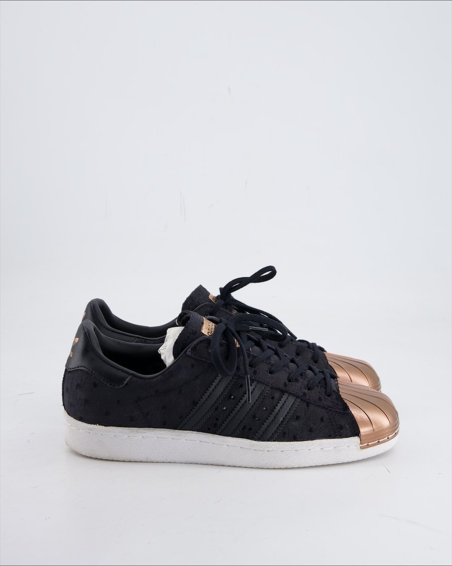 Adidas Trainers Leather Black Eu 38