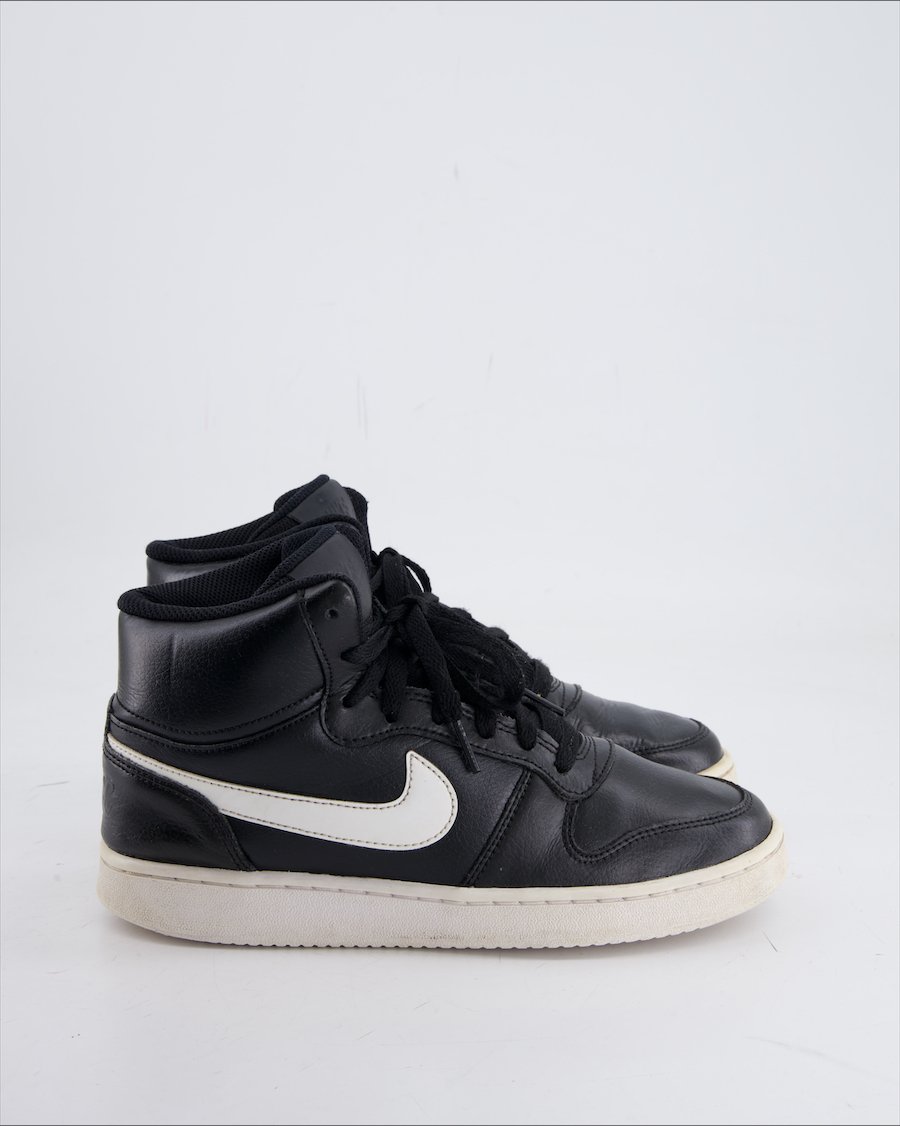 Nike Trainers Leather Black Eu 38.5