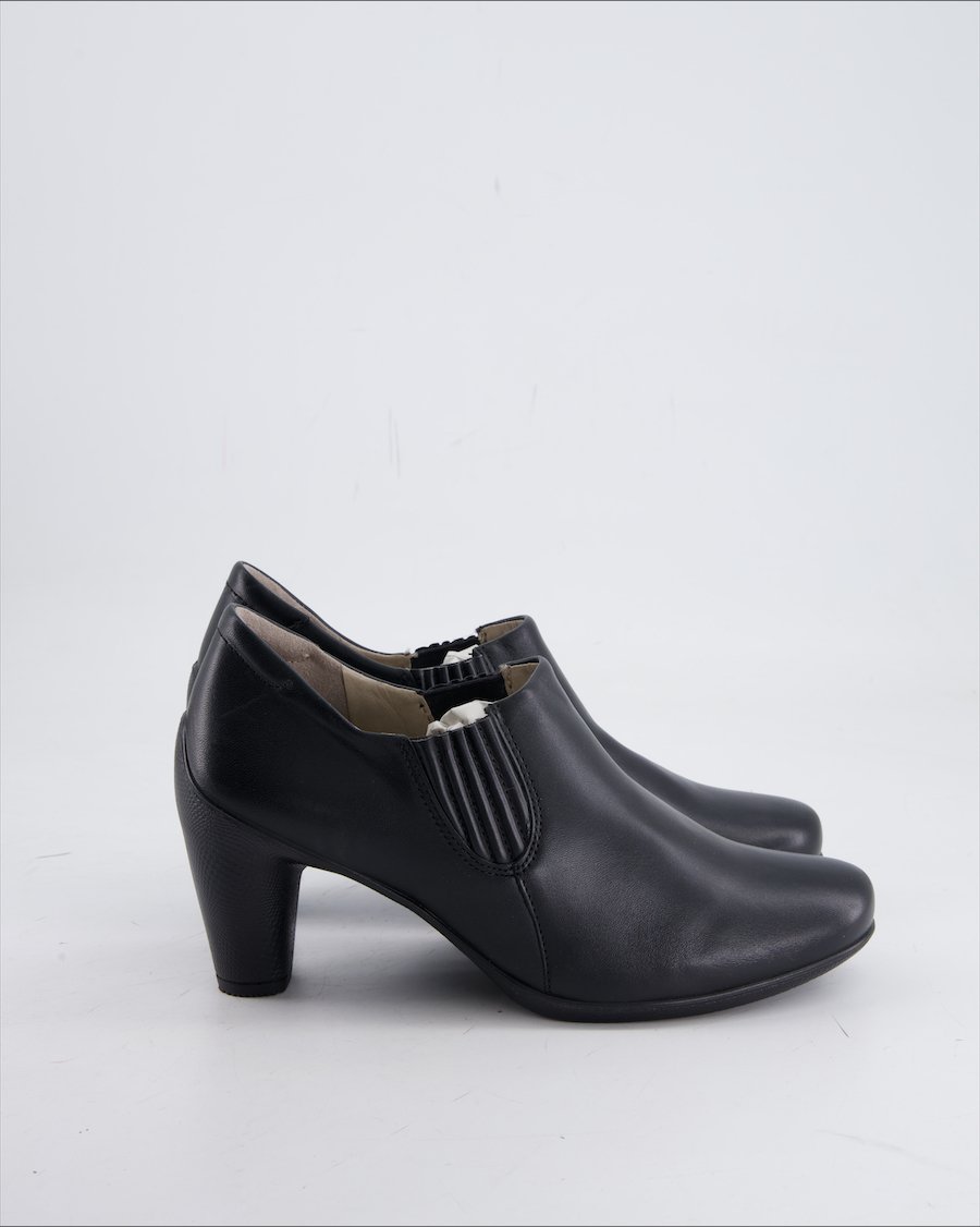Ecco Heels Leather Black