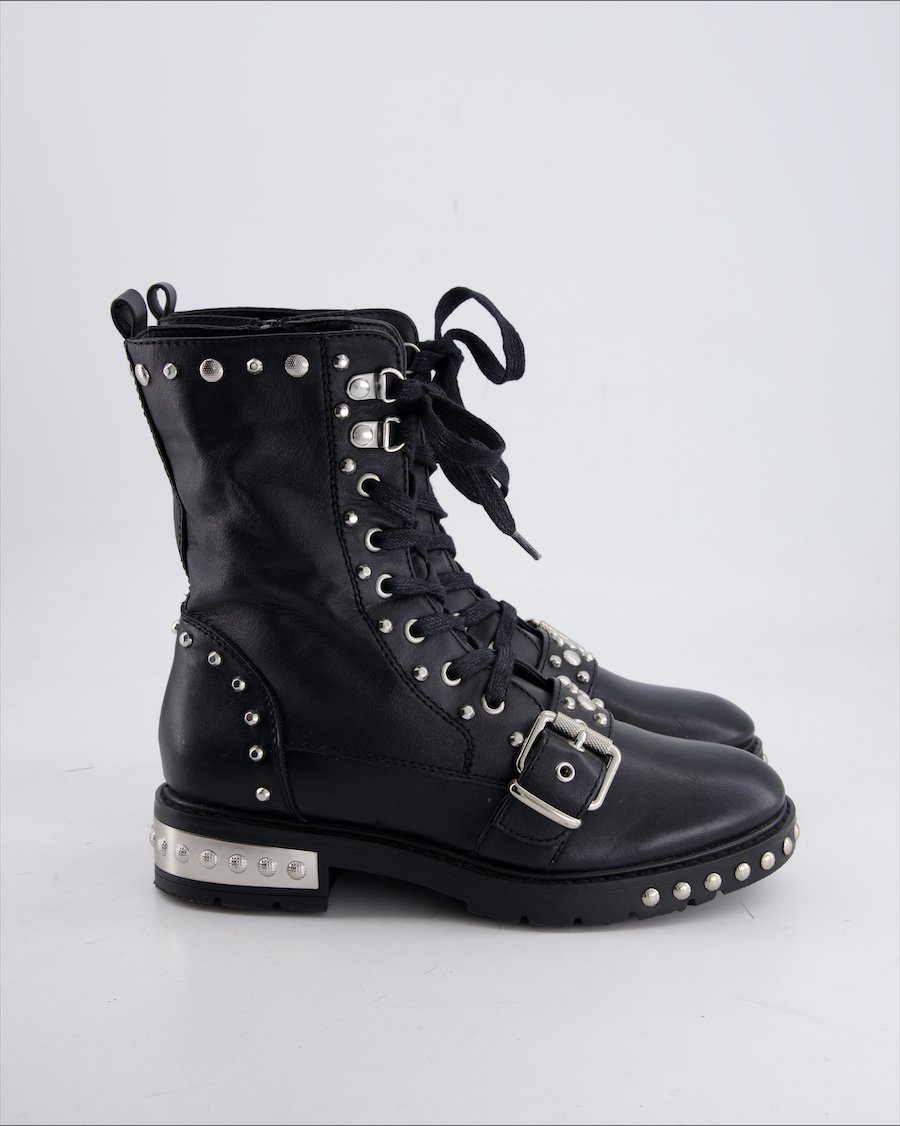 Star Collection Ankle Boots Leather Black Eu 38