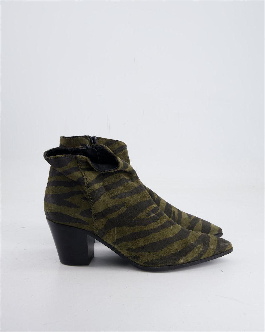 Lamica  Ankle Boots Suede Khaki Eu 38