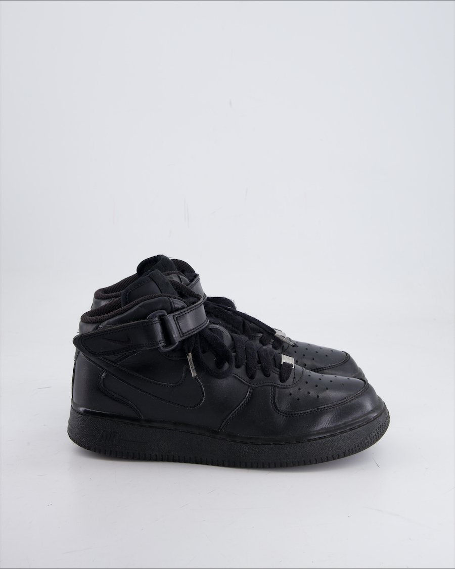 Nike Af1 Trainers Leather Black Eu 38