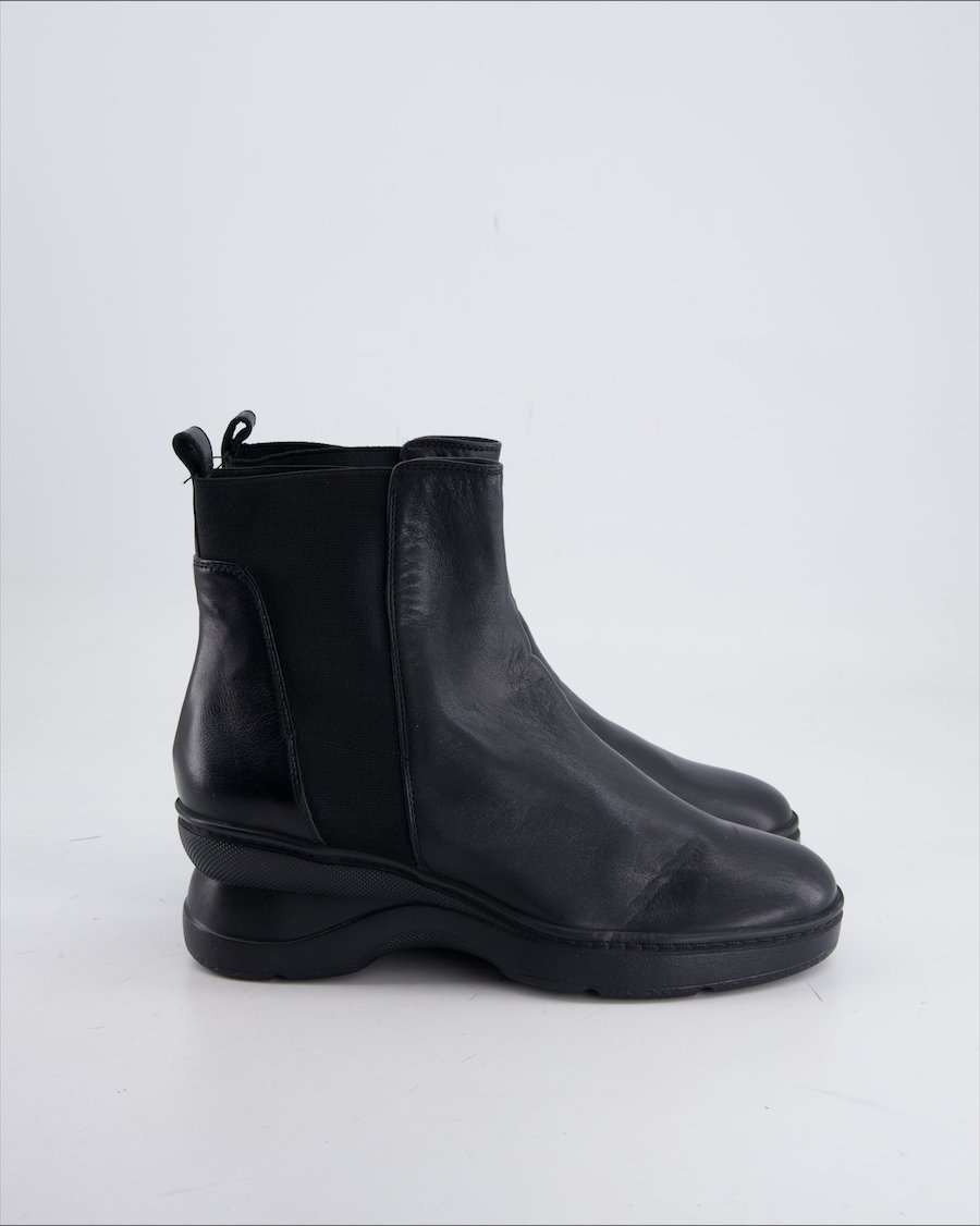 Geox Ankle Boots  Leather Black Eu 38
