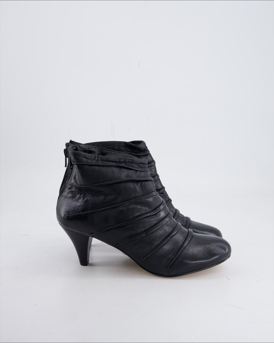 Buffalo Ankle Boots Leather Black Eu 38