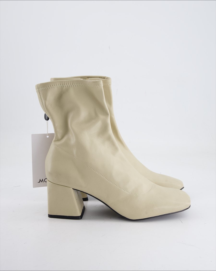 Monki Ankle Boot Leather Beige EU 38