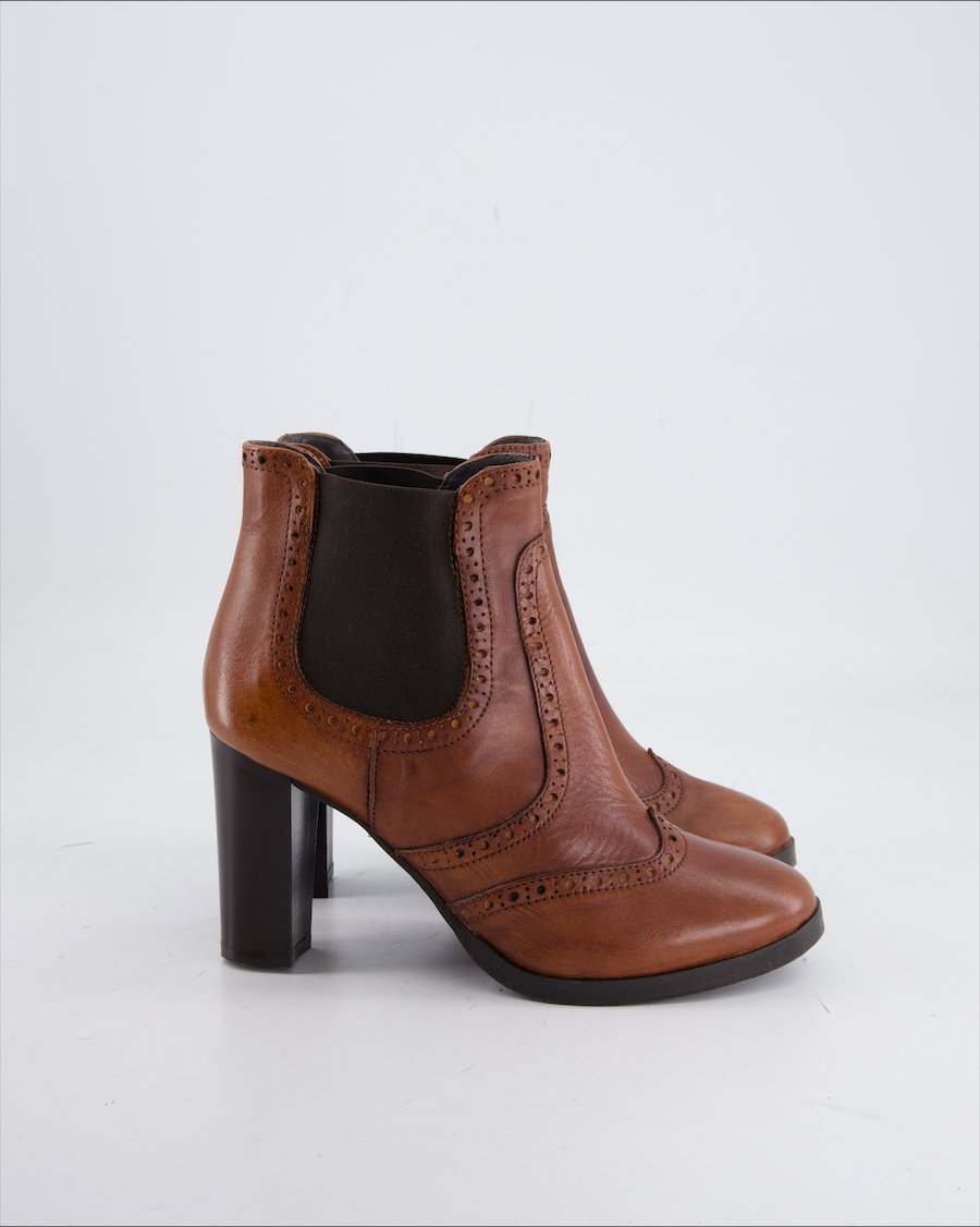 Bata Ankle Boot Leather Brown EU 38