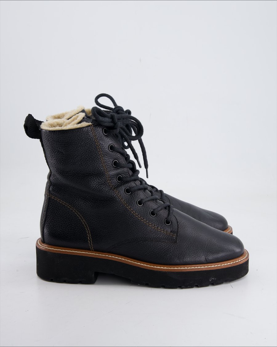 Paul Green Ankle Boot Leather Black EU 38.5