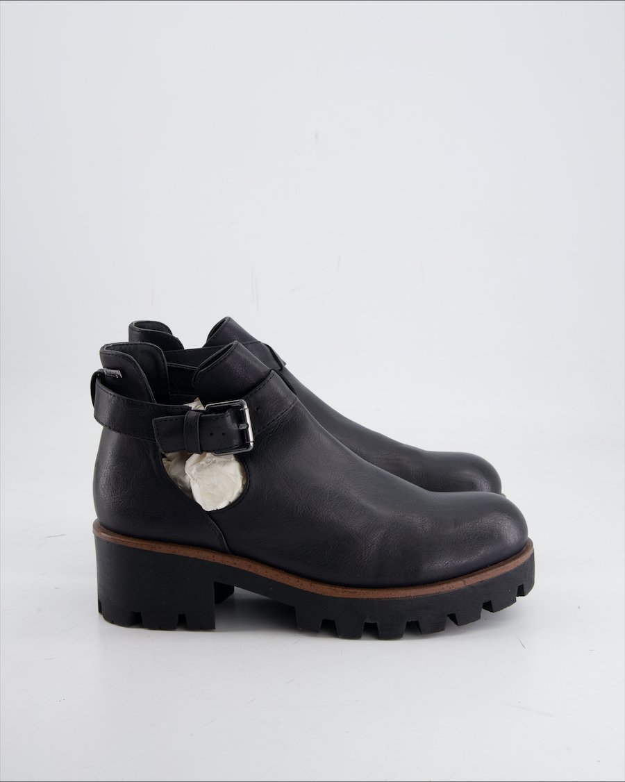 Mtng Sandal Leather Black Eu 38