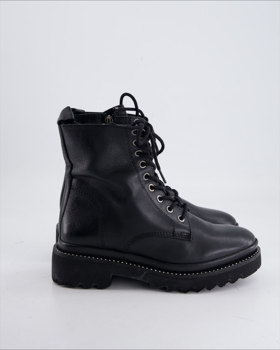 5th Avenue Ankle Boot Leather Black Eu 38