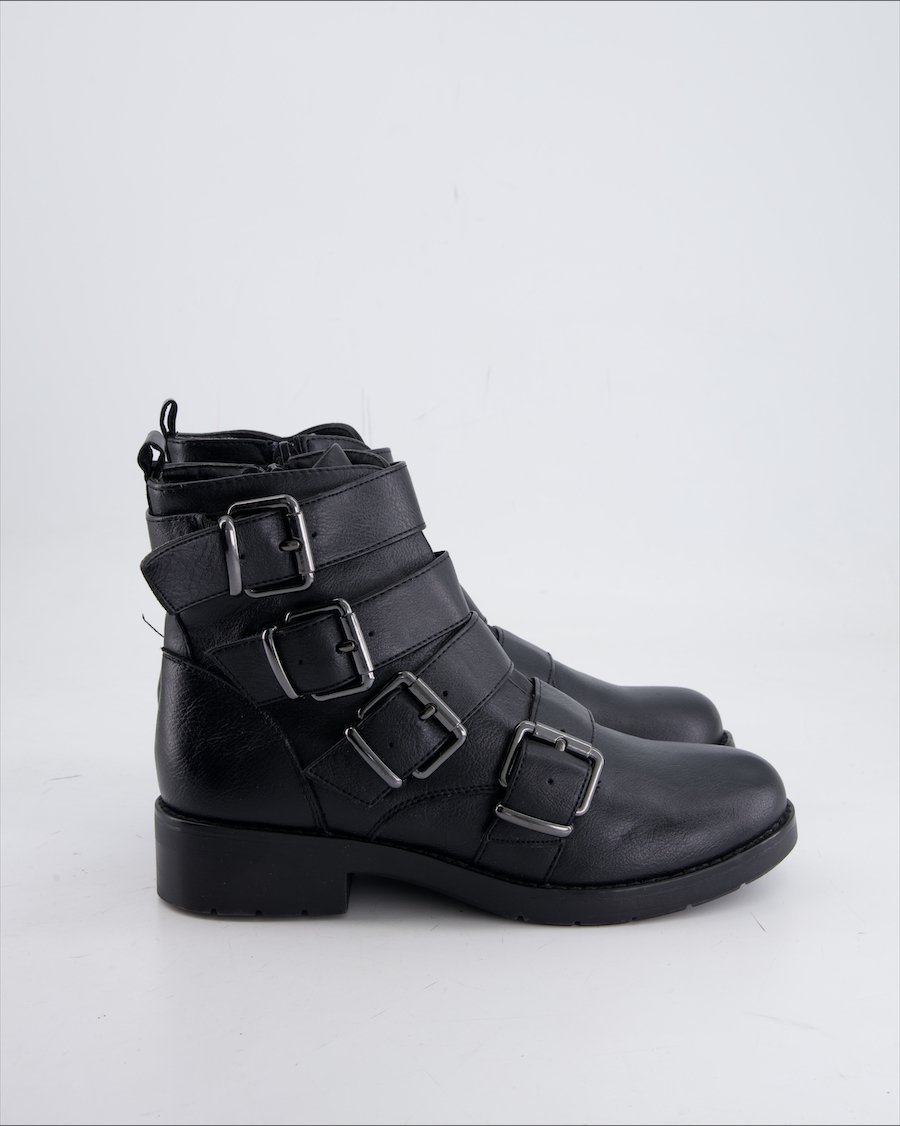 Graceland Ankle Boot Leather Black Eu 38