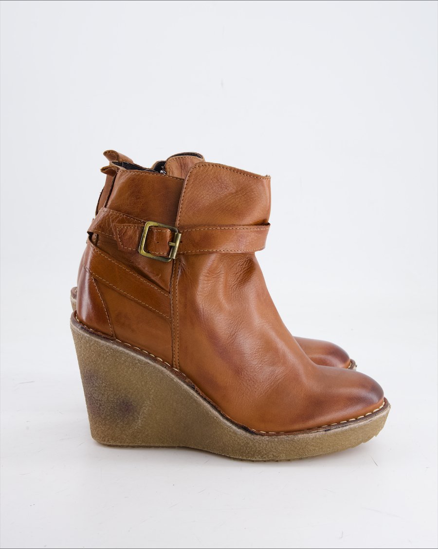 Buffalo Ankle Boot Leather Camel Eu 38