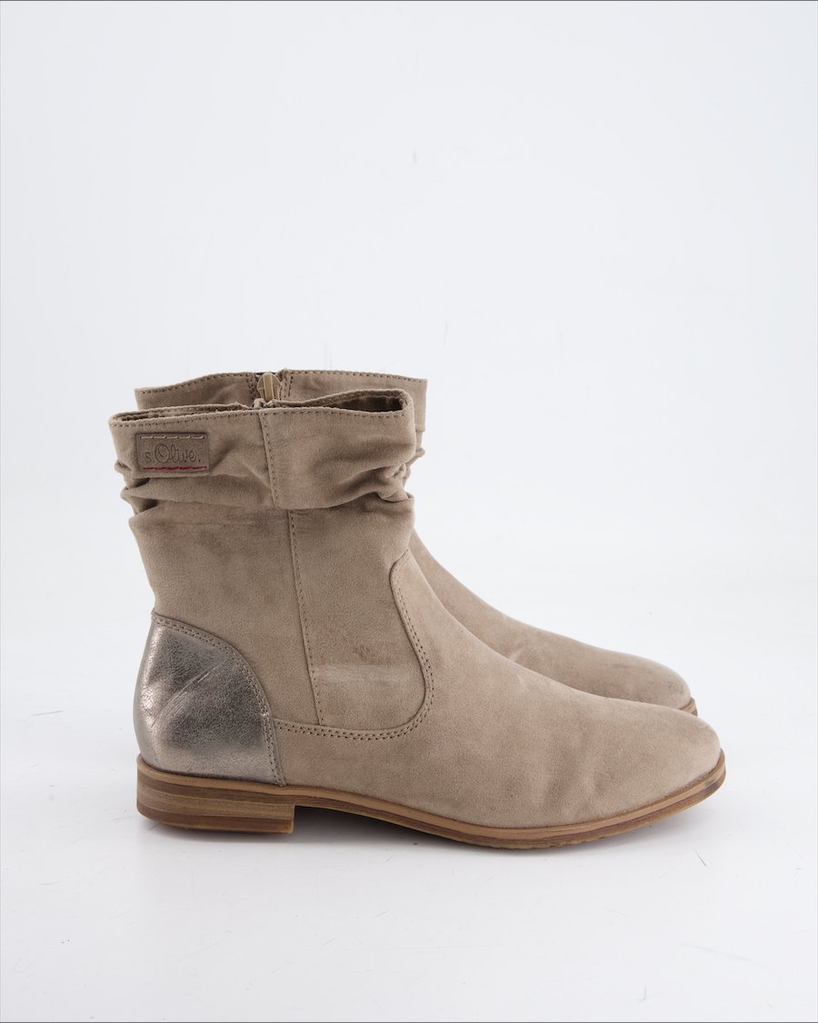 S.Oliver Ankle Boot Suede Beige Eu 37