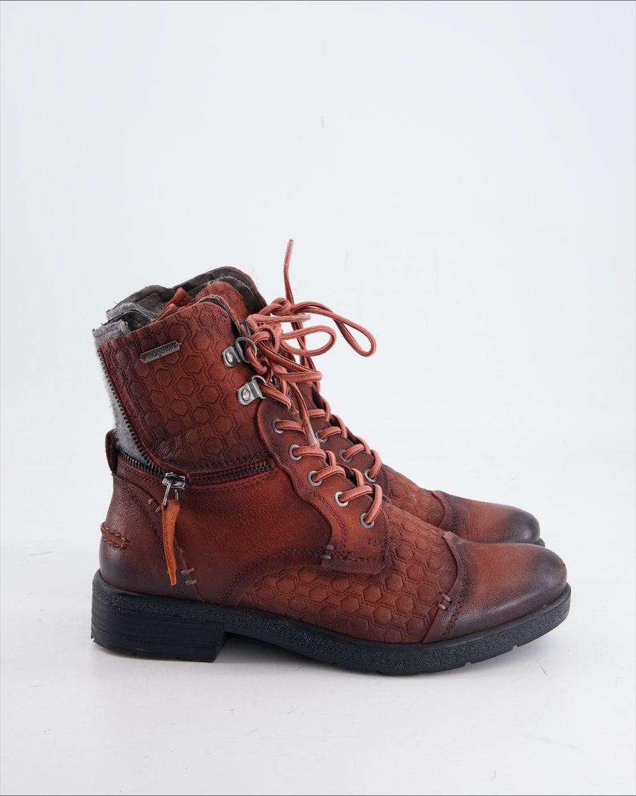 Bugatti Ankle Boot Leather Red Eu 37