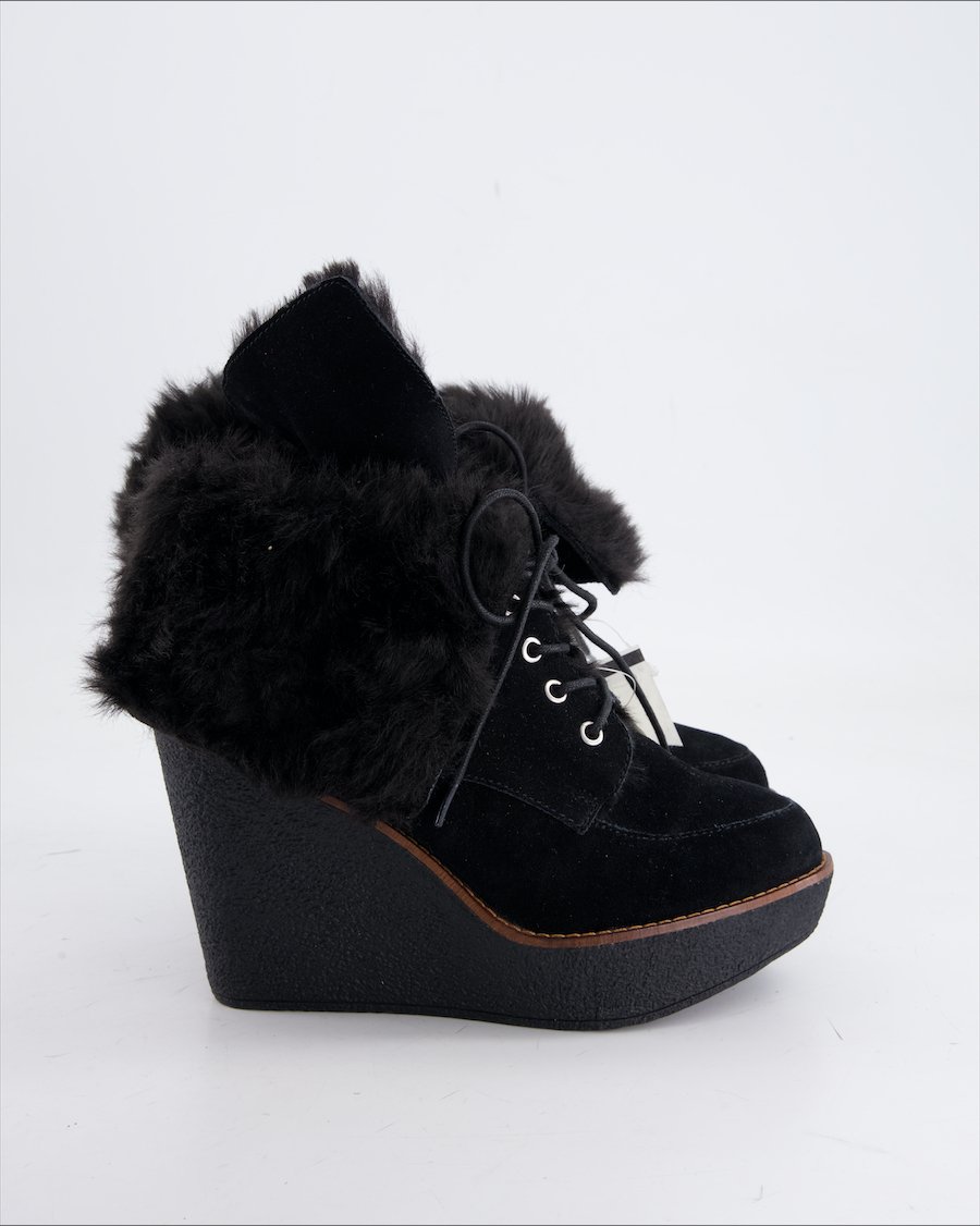 Buffalo Ankle Boots Suede Black Eu 37