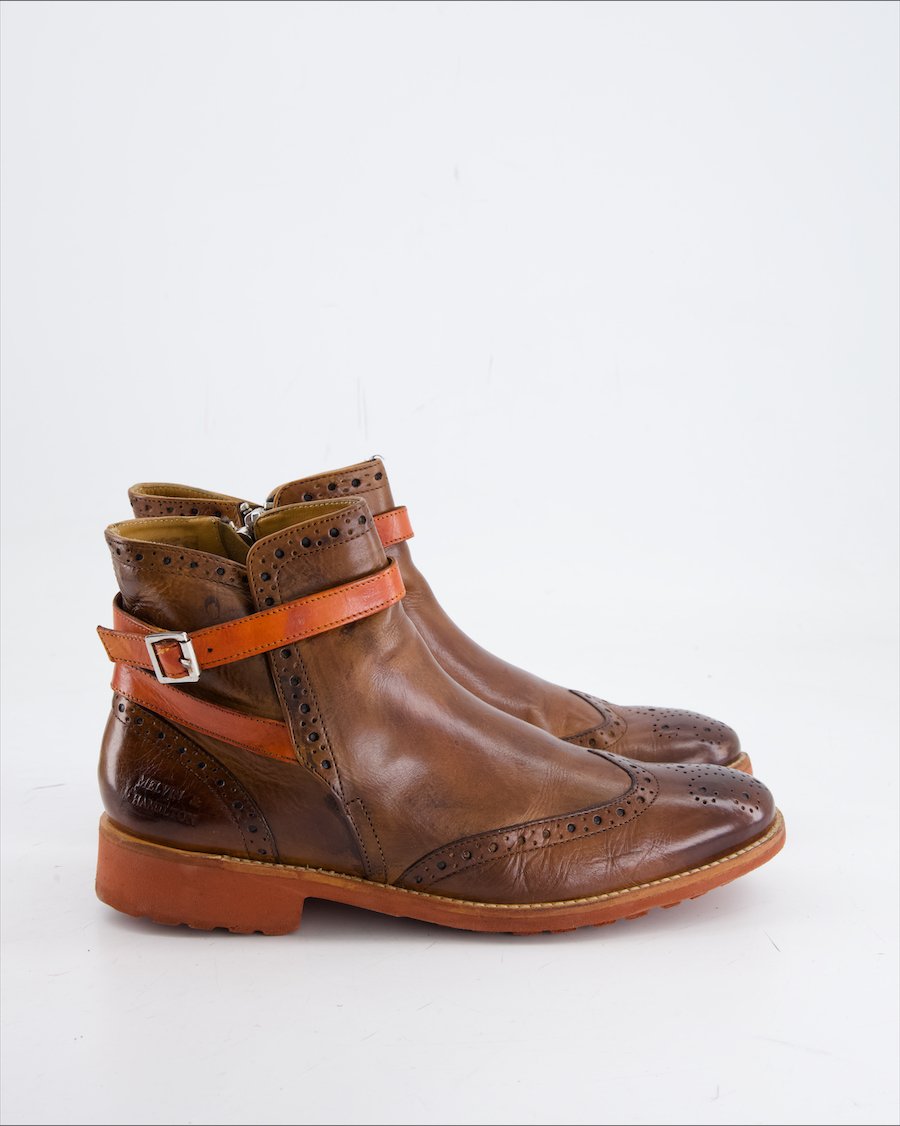 Melvin & Hamilton Ankle Boot Leather Brown Eu 37