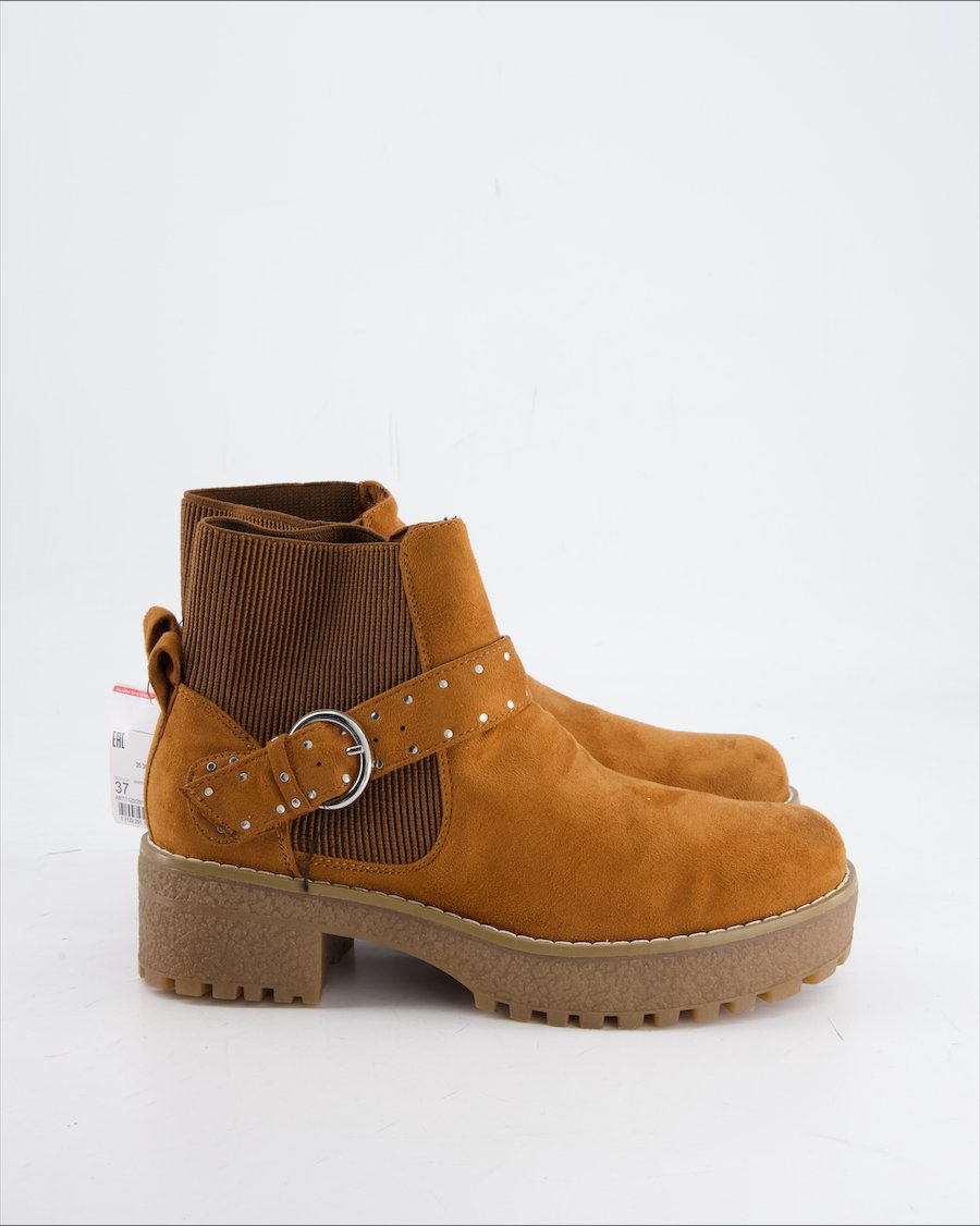 Lefties Ankle Boot Suede Camel Eu 37