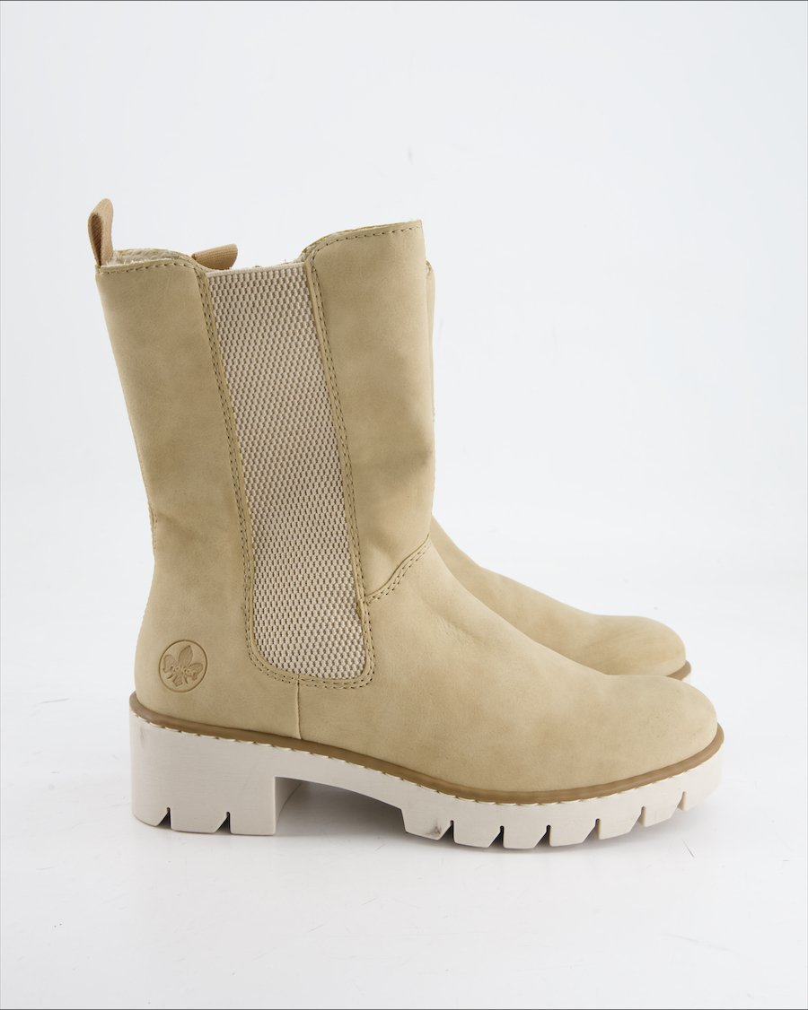 Rieker Ankle Boot Leather Beige Eu 37