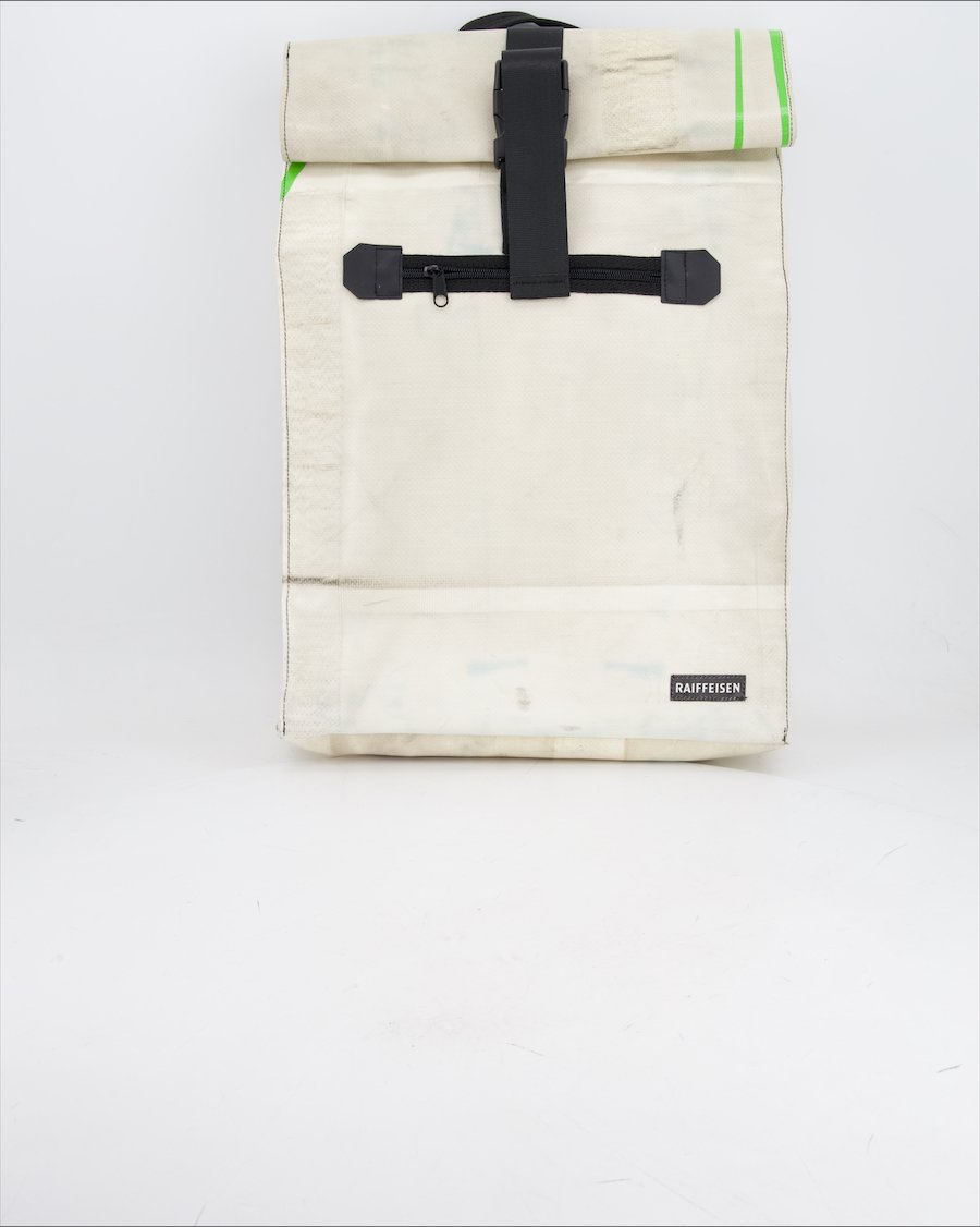 Raiffeisen Backpack Plastic White