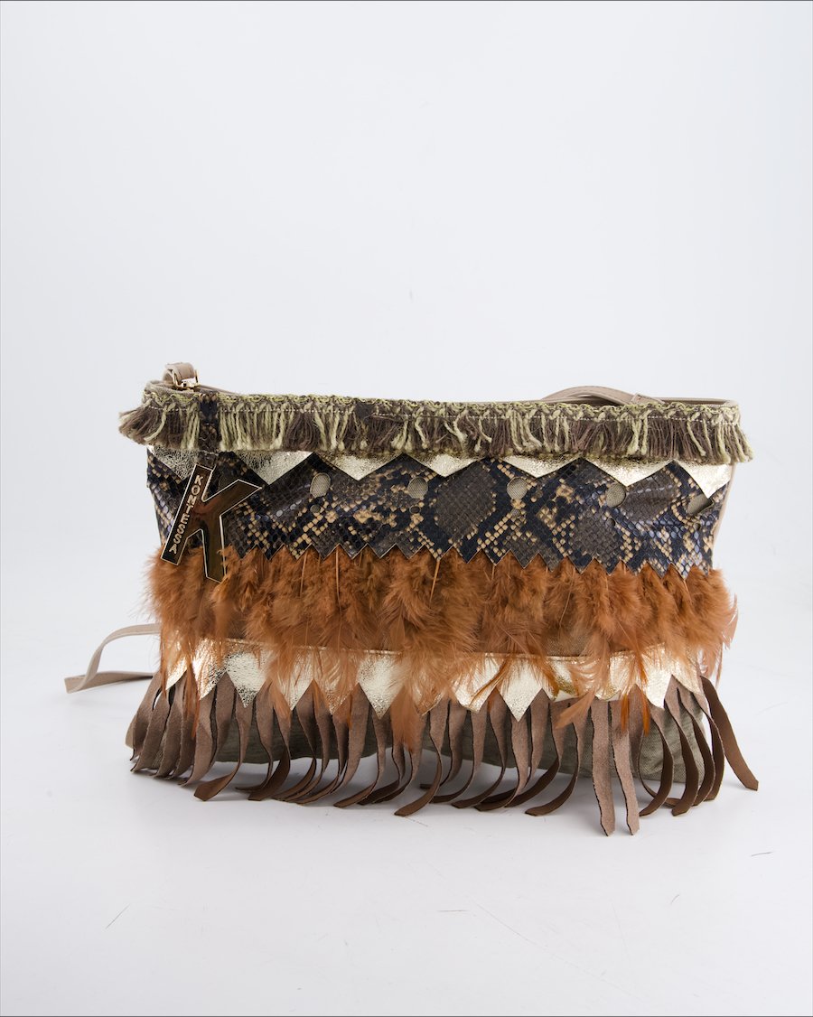 Kontessa Crossbody Bag Cloth Brown