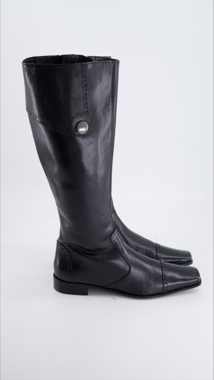 Esprit Boots Leather Black Eu 37