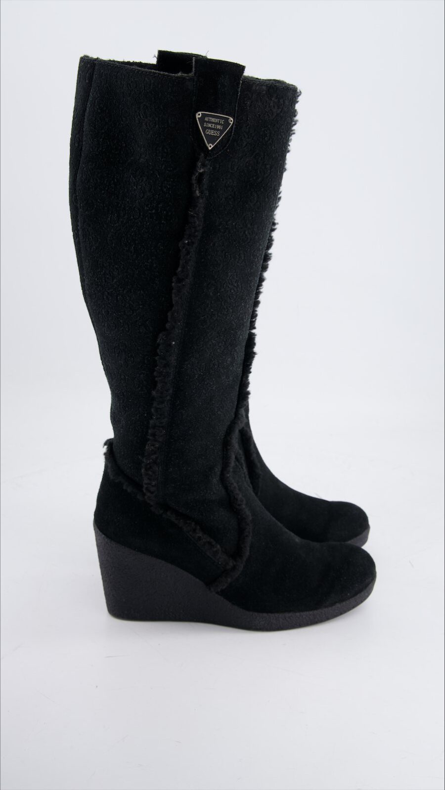 Guess Boots Suede Black Eu 37