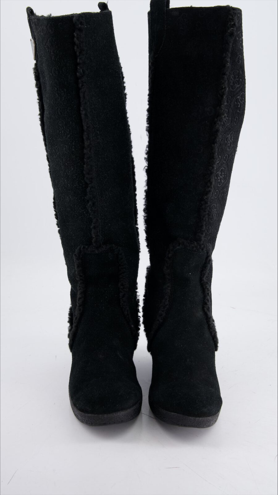 Guess Boots Suede Black Eu 37 - immagine 4