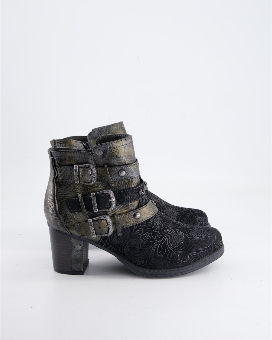 Mustang Ankle Boots Leather Black