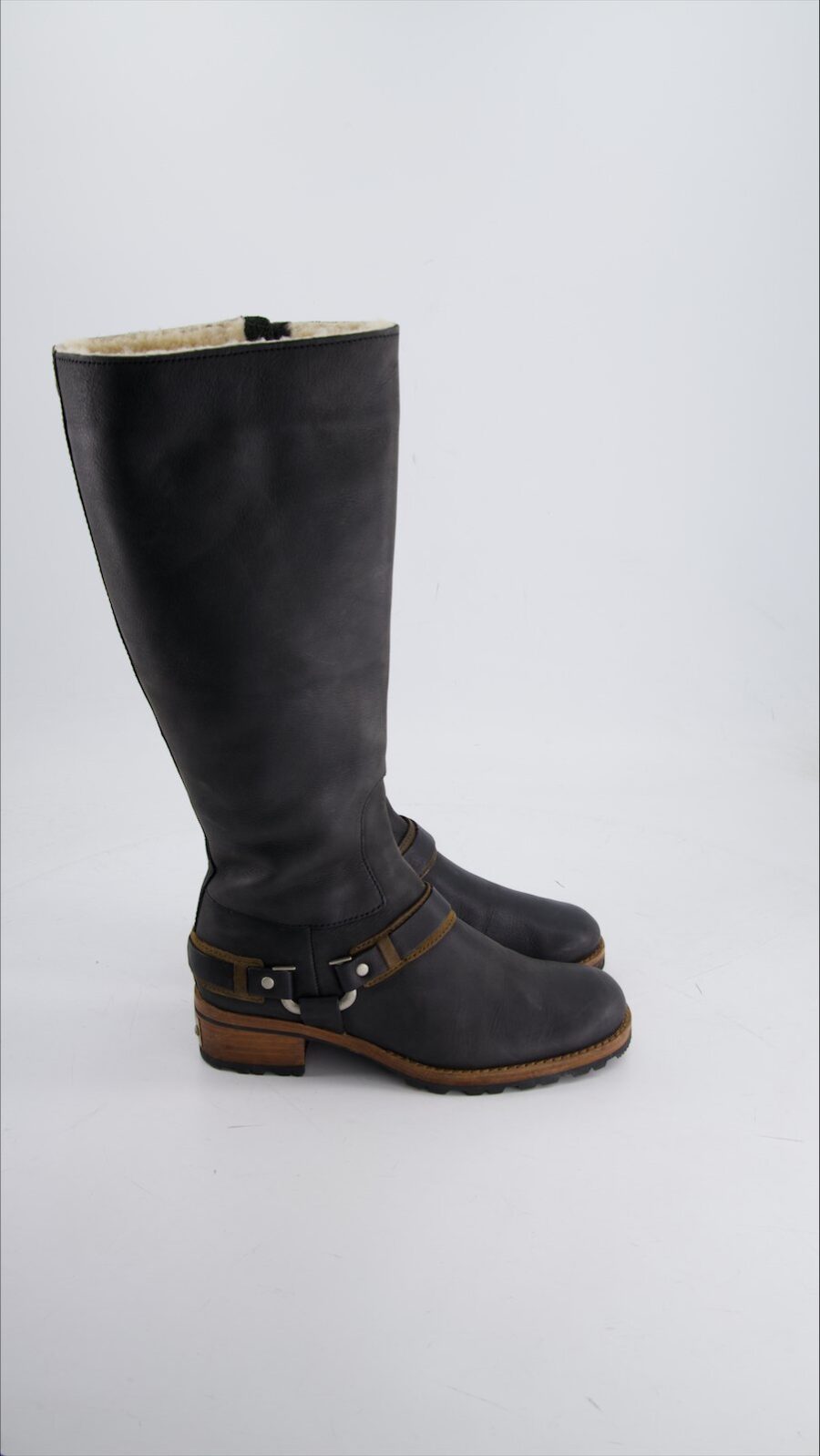 UGG Boots Leather Anthracite Eu 37