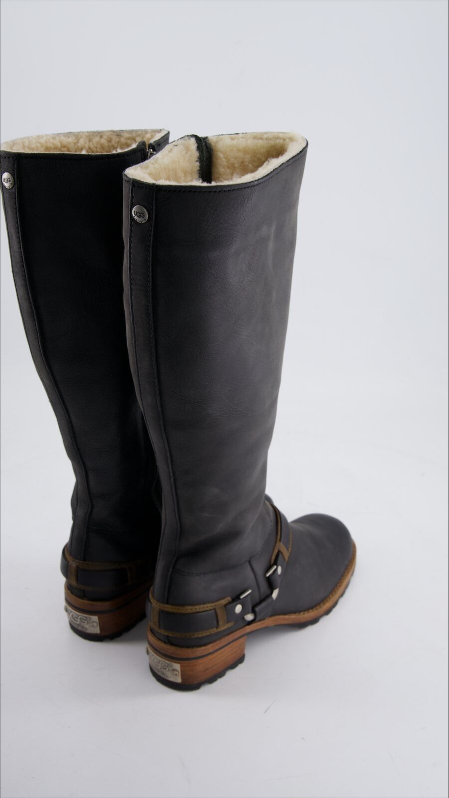 UGG Boots Leather Anthracite Eu 37 - immagine 3