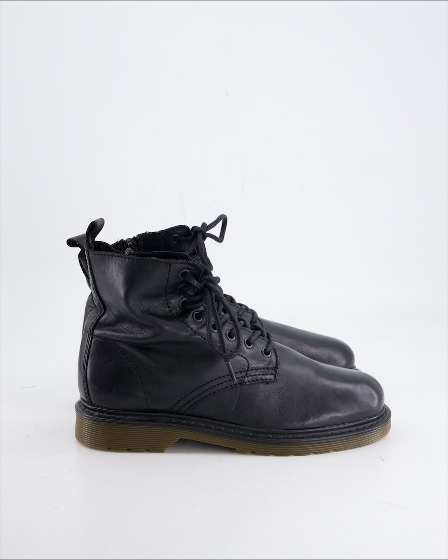 5th Avenue Ankle Boots Leather Black Eu 37