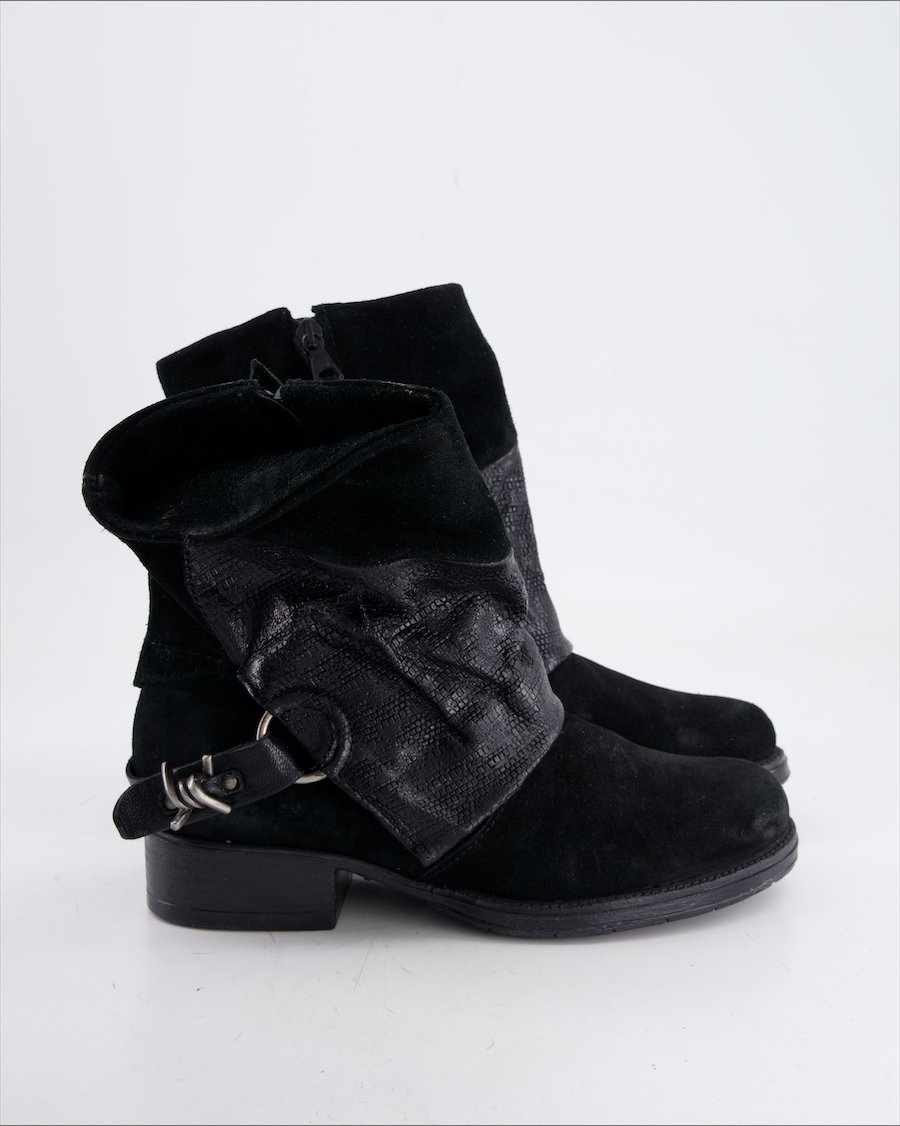 Schuhengel Ankle Boot Suede Black Eu 37