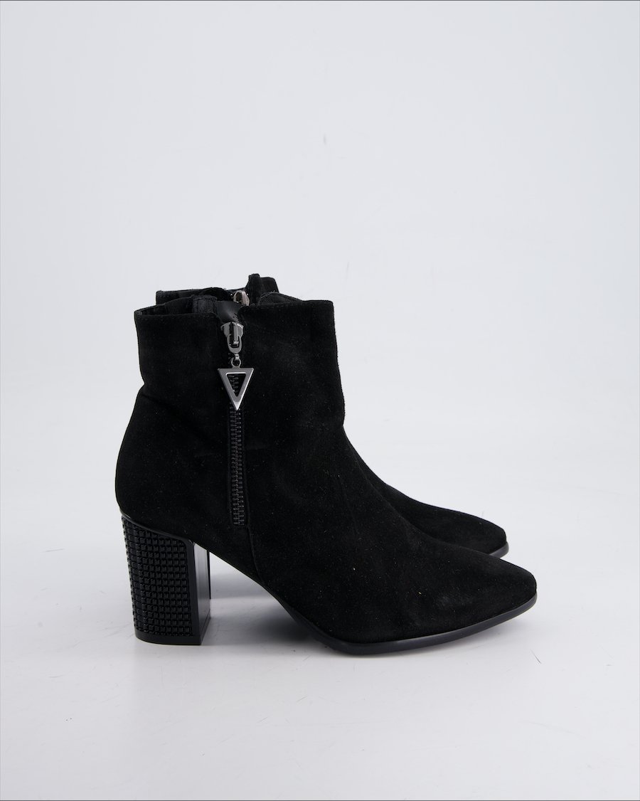 Roberto Santi Ankle Boots Suede Black