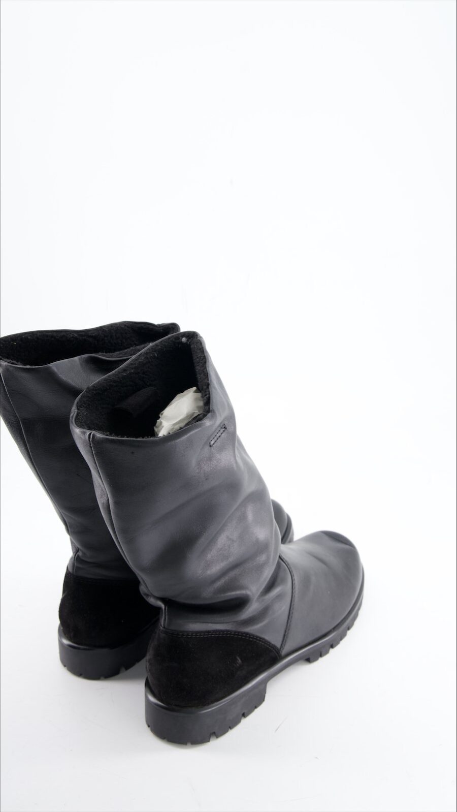 Navyboot Boots Leather Black Eu 37 - immagine 3