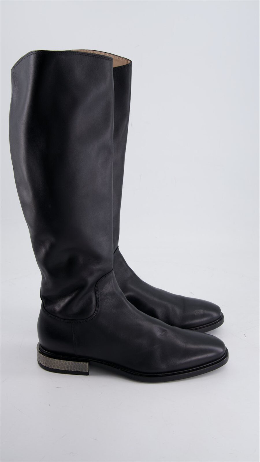 Alberto Gozzi Boots Leather Black Eu 37.5