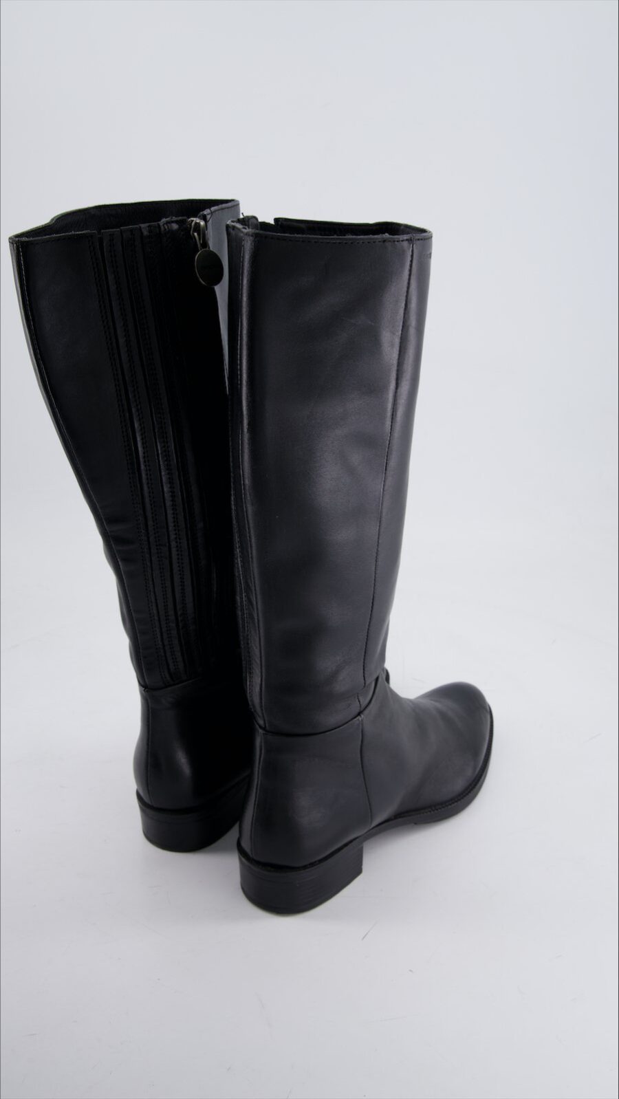 Geox Boots Leather Black Eu 37 - immagine 3
