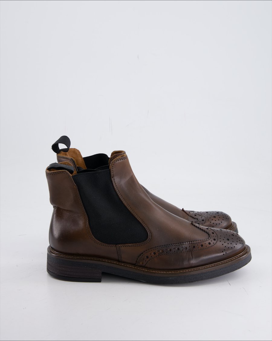 Frau Ankle Boot Leather Brown Eu 37