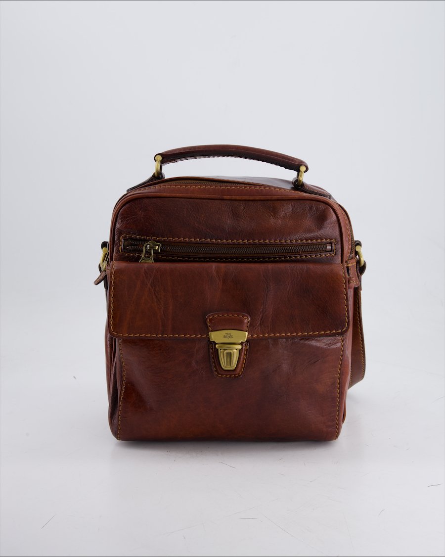 The Bridge Crossbody Bag Leather Brown