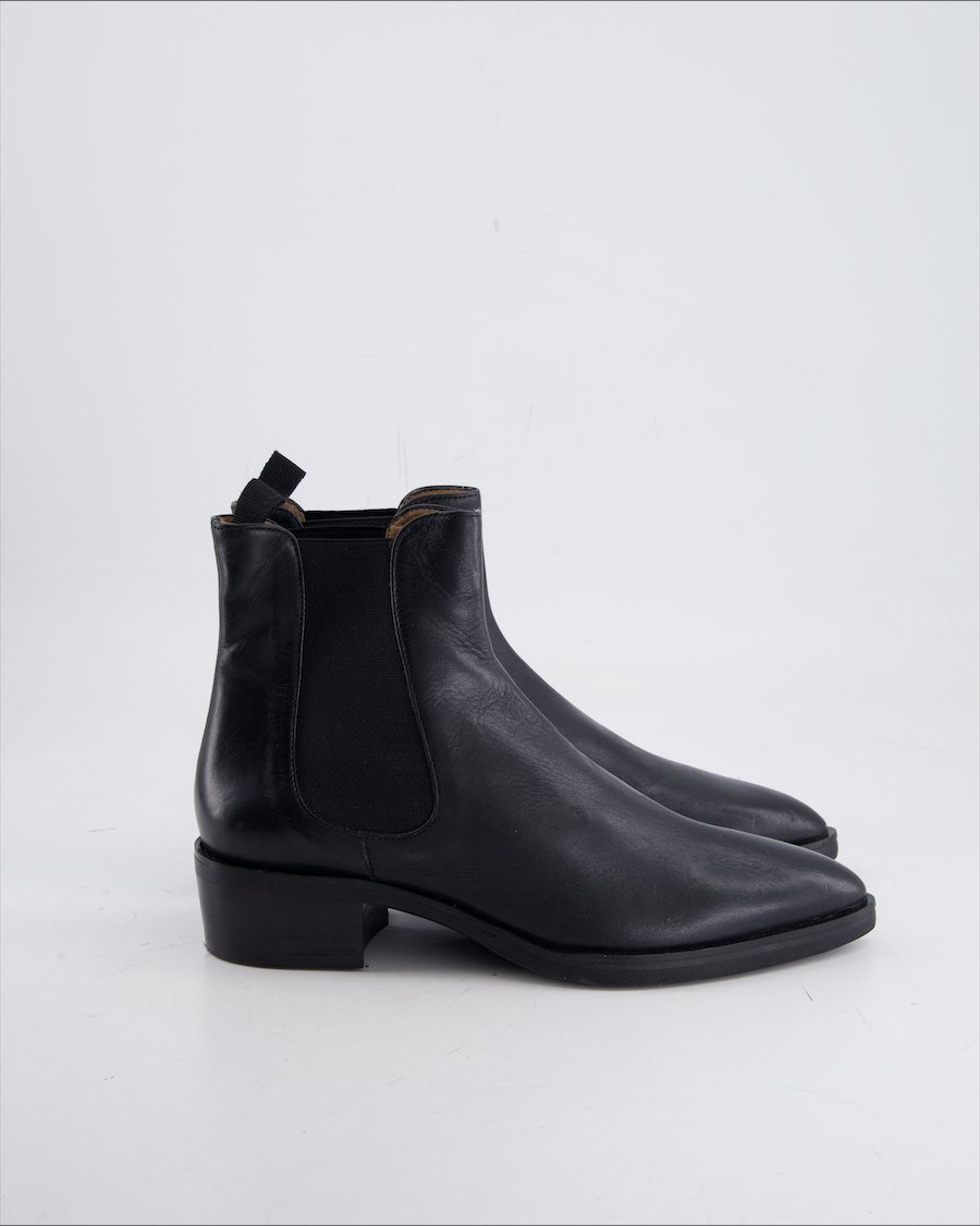 Passissimo Ankle Boots Leather Black Eu 37