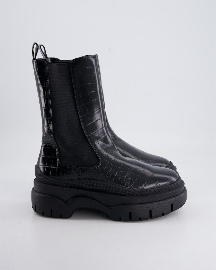 Monki Ankle Boot Leather Black Eu 36