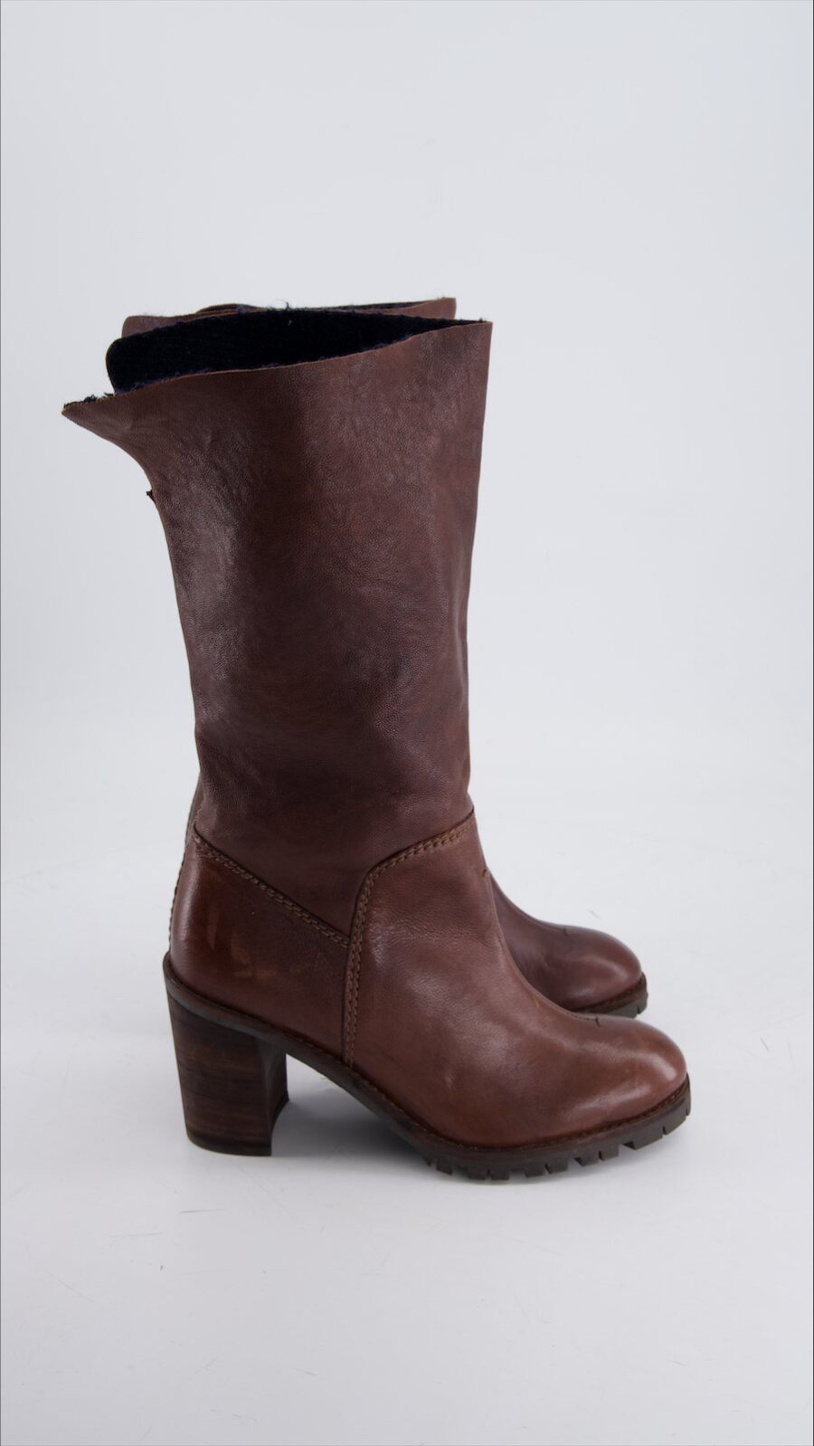 Hoss Boots Leather Brown Eu 37