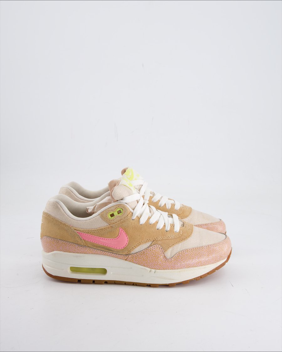 Nike Air Max Trainers Leather Pink Eu 37.5