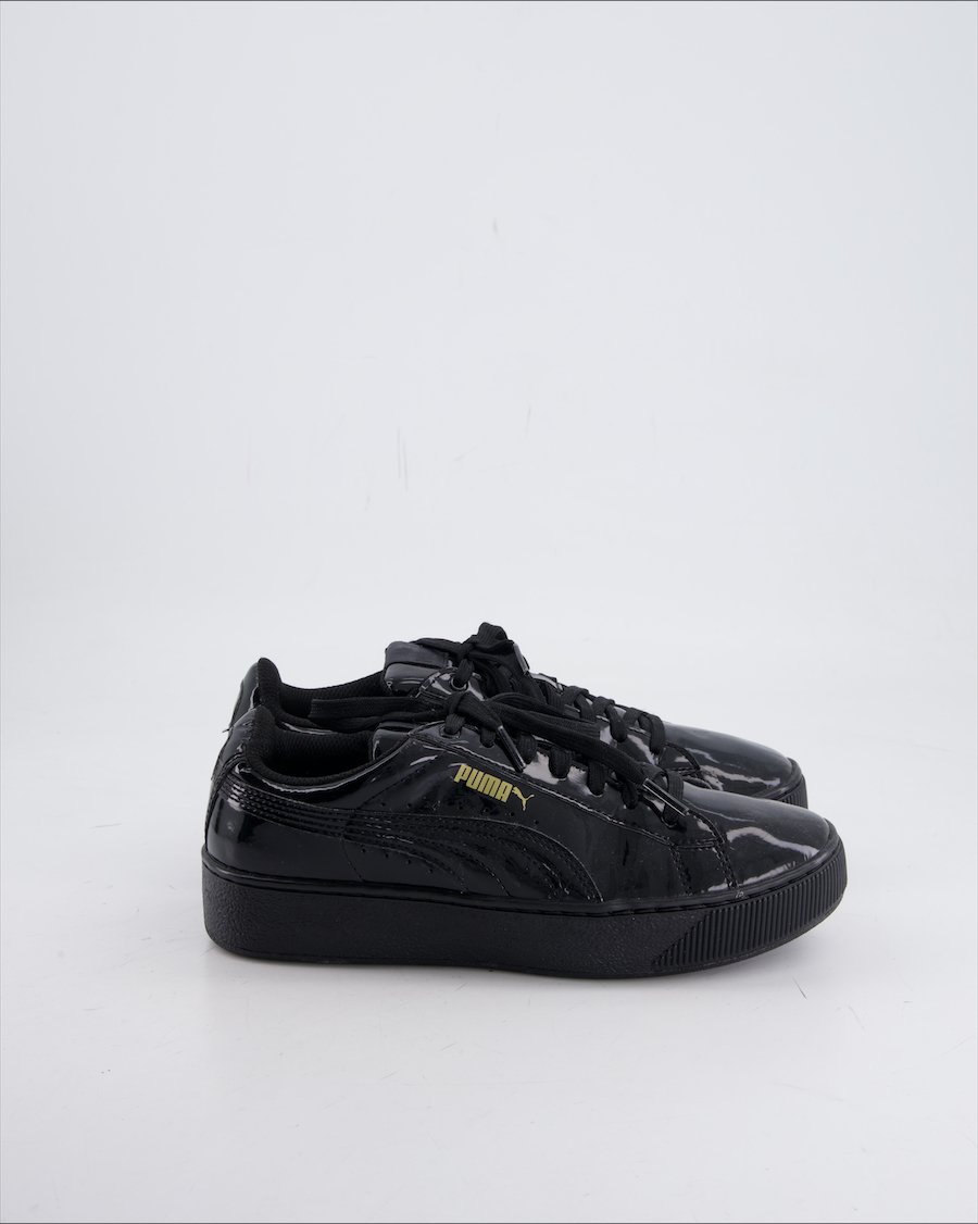 Puma Trainers Leather Black Eu 37