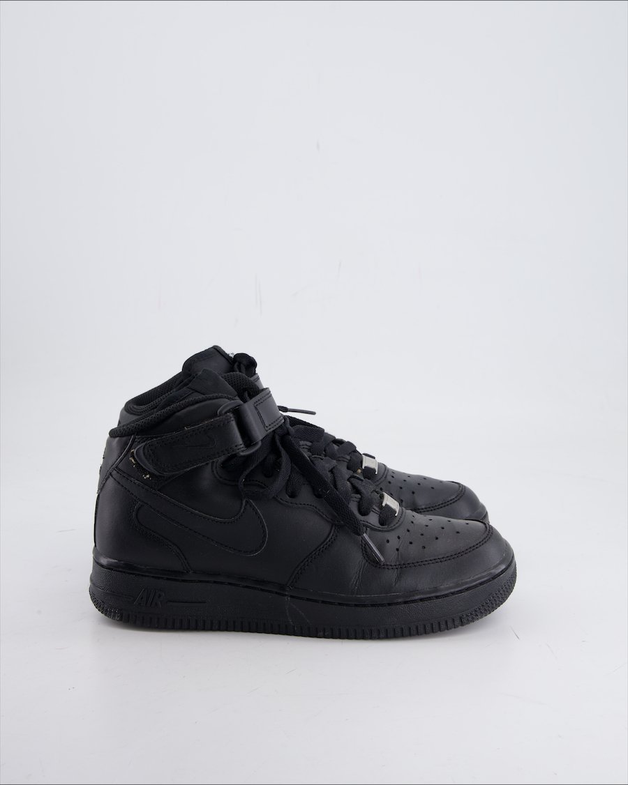 Nike Af1 Trainers Leather Black
