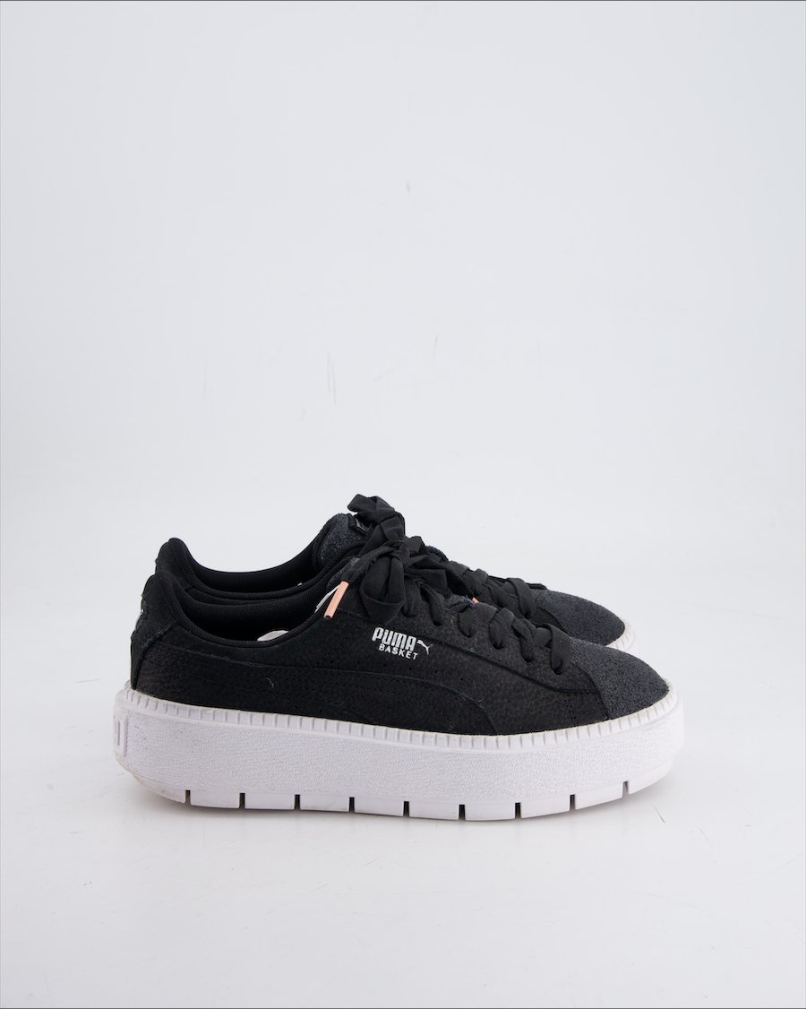 Puma Trainers Leather Black Eu 37.5