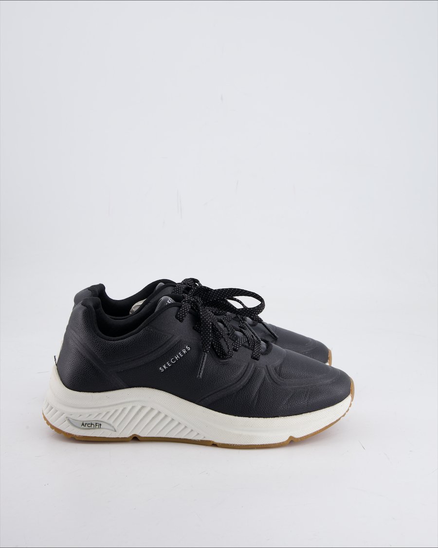 Skechers Trainers Leather Black