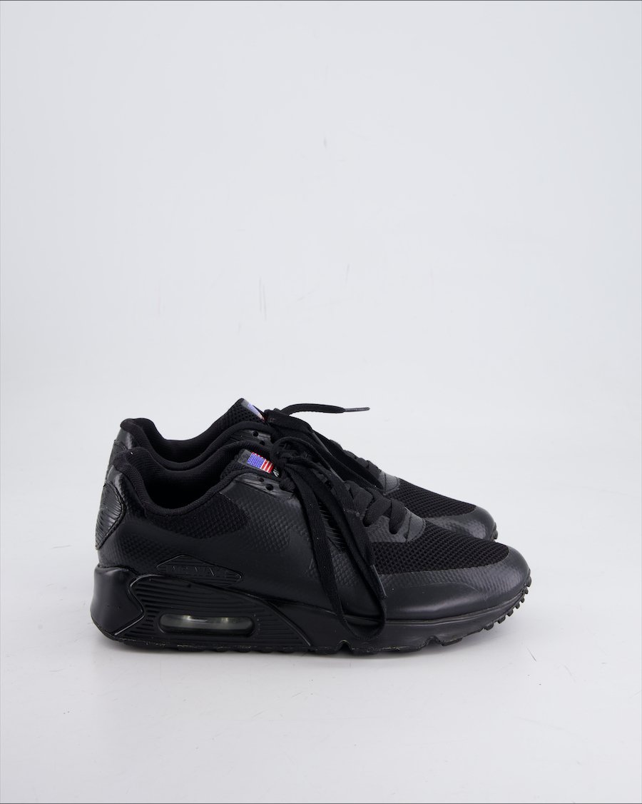 Nike Air Max Trainers Leather Black Eu 37