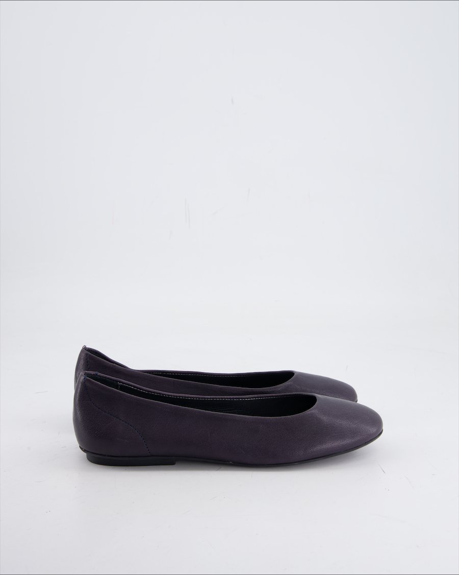 Navyboot Ballet Flats Leather Purple Eu 36