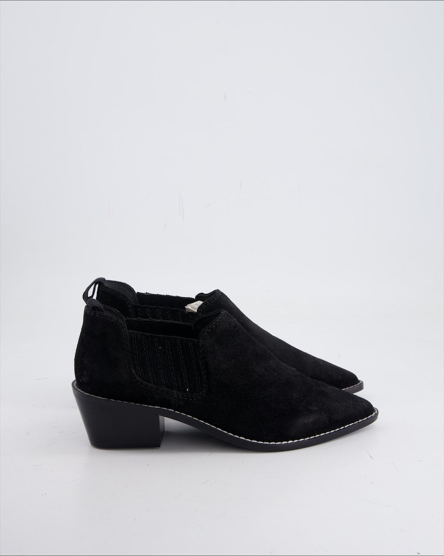 H&M Ankle Boot Suede Black