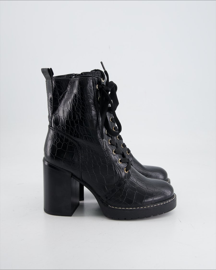 Catwalk Ankle Boot Leather Black Eu 36