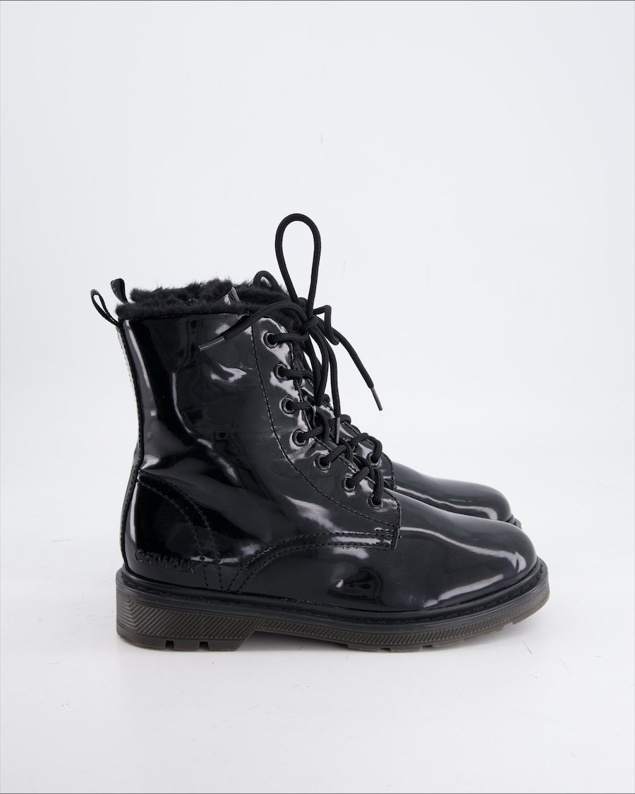 Catwalk Ankle Boot Leather Black Eu 36